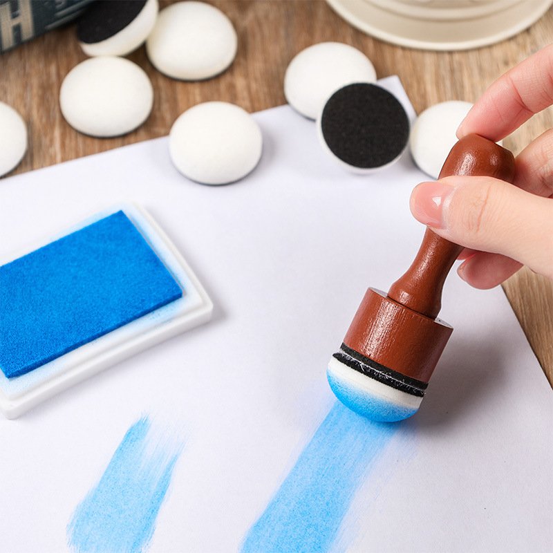 Coloring Sponge Stamps