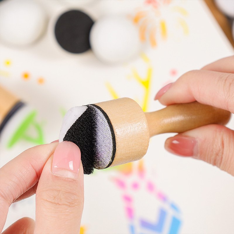 Coloring Sponge Stamps