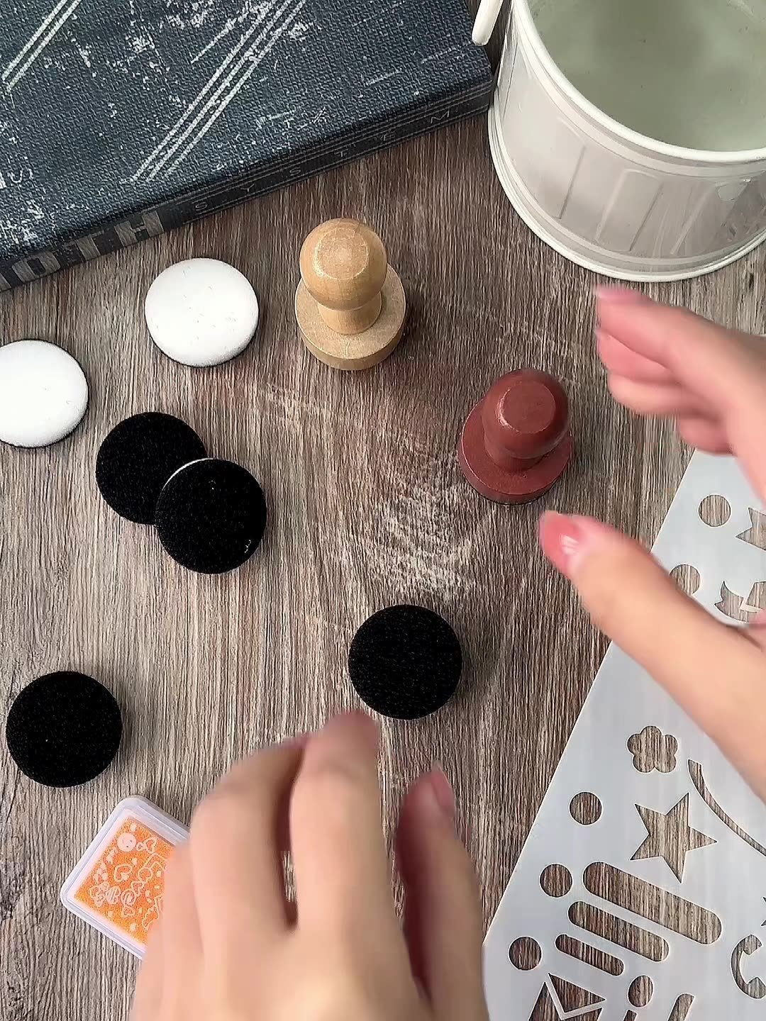 Coloring Sponge Stamps